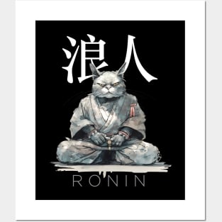 Ronin Cat Posters and Art